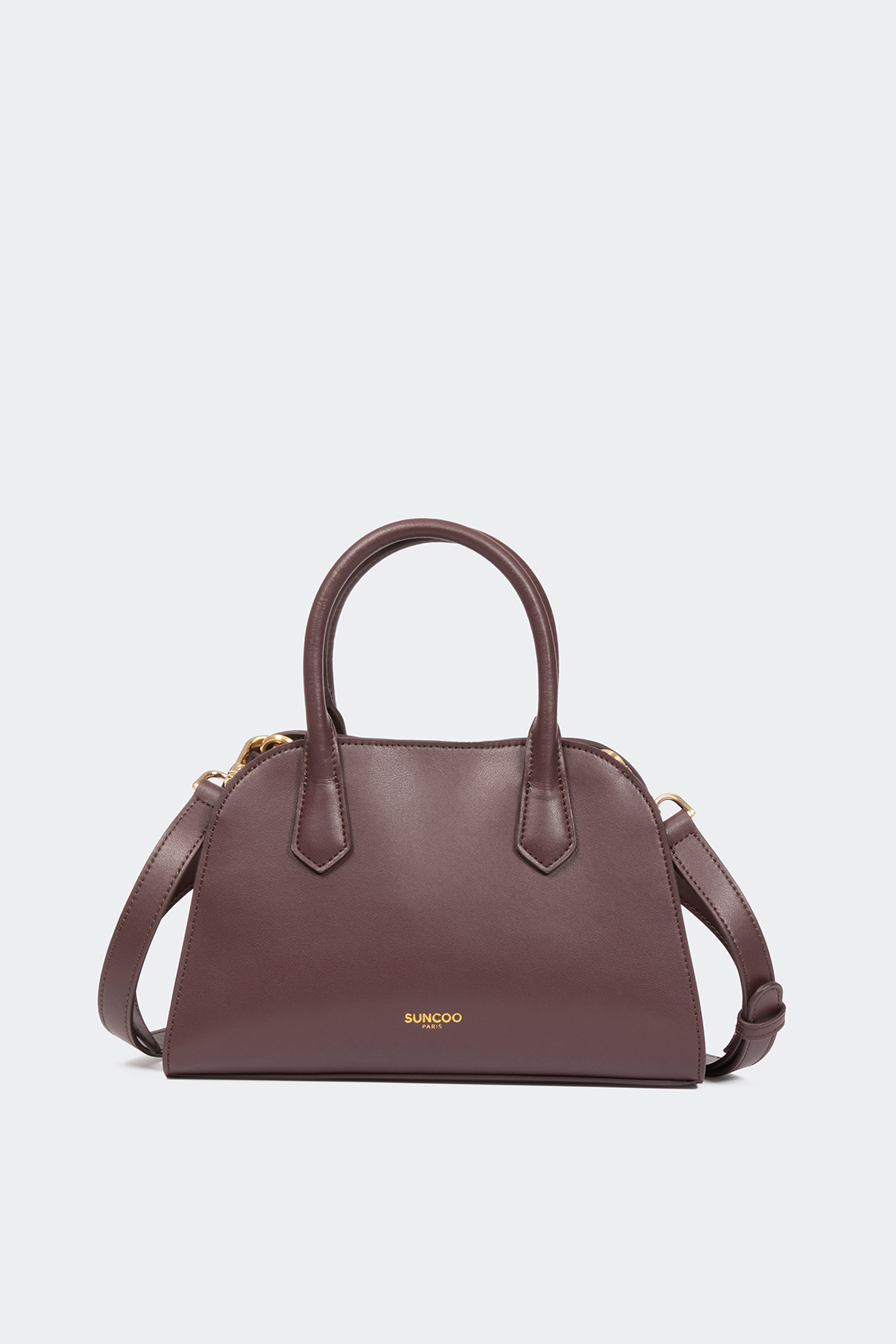 Romy Plum leather handbag Plum