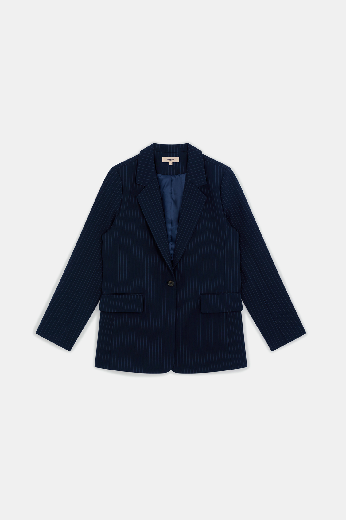 Denitsa Blazer striped jacket DEEP BLUE