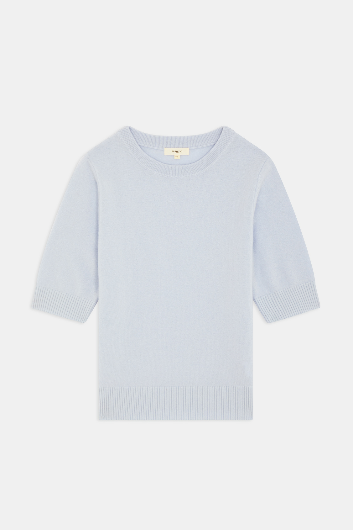 Perseal Plain light blue jumper SKY BLUE