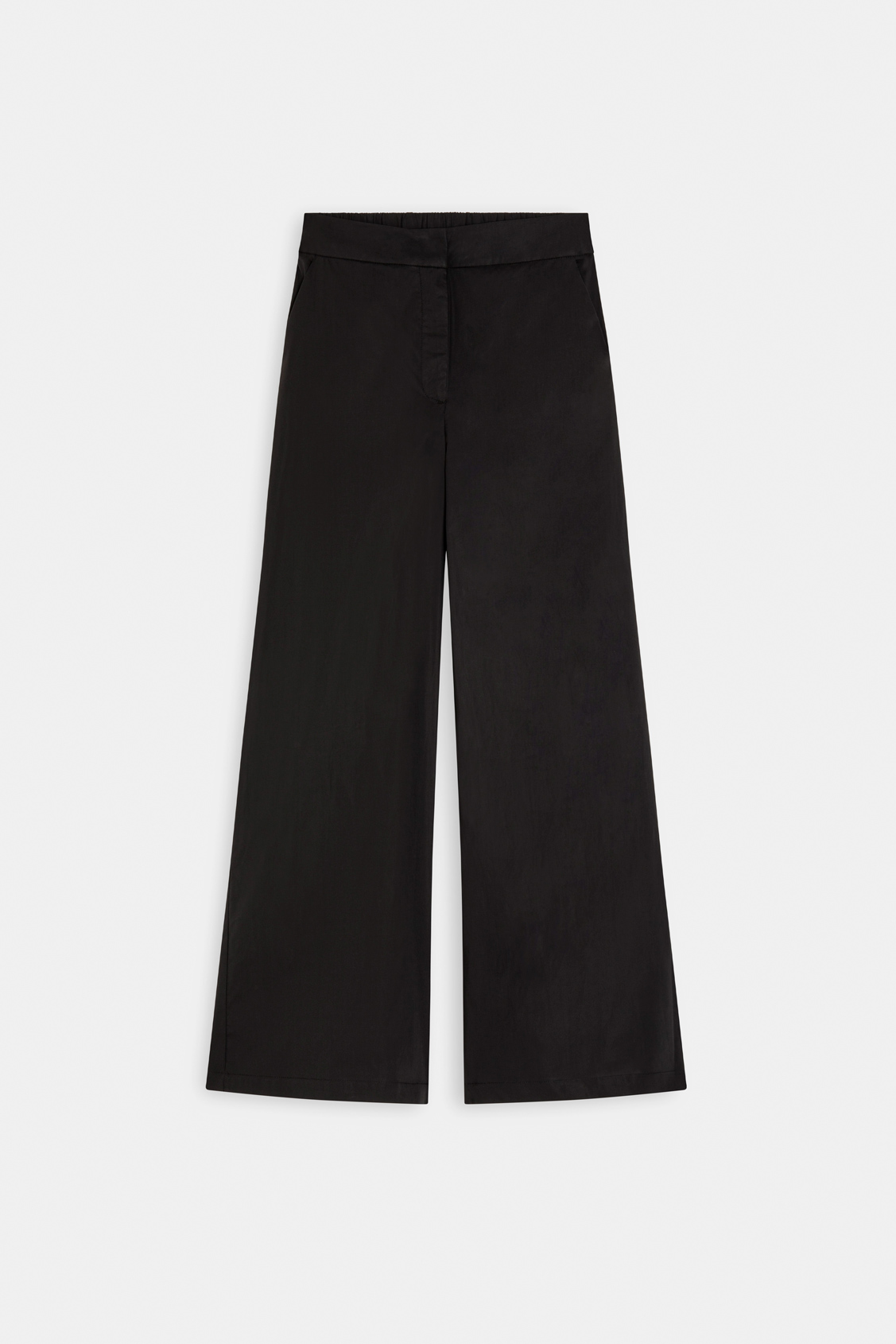 Jet Plain black wide-leg pants BLACK
