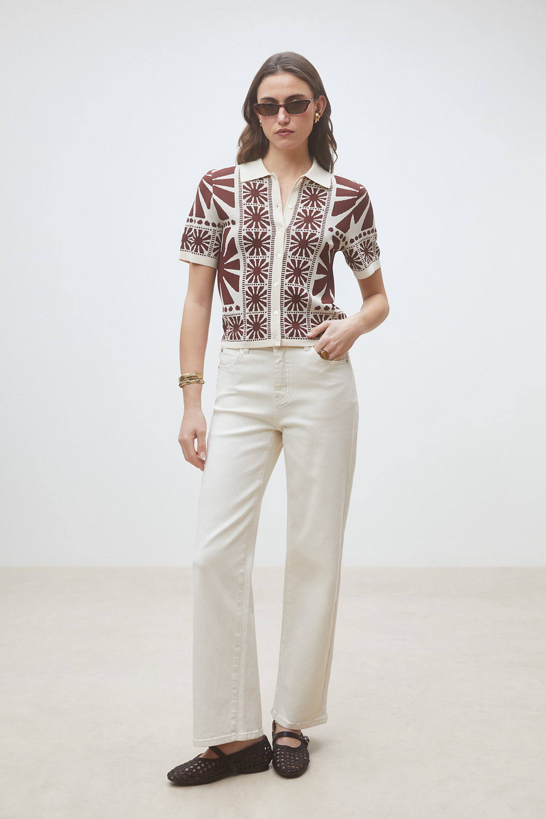 Roy Straight white jeans OFF-WHITE