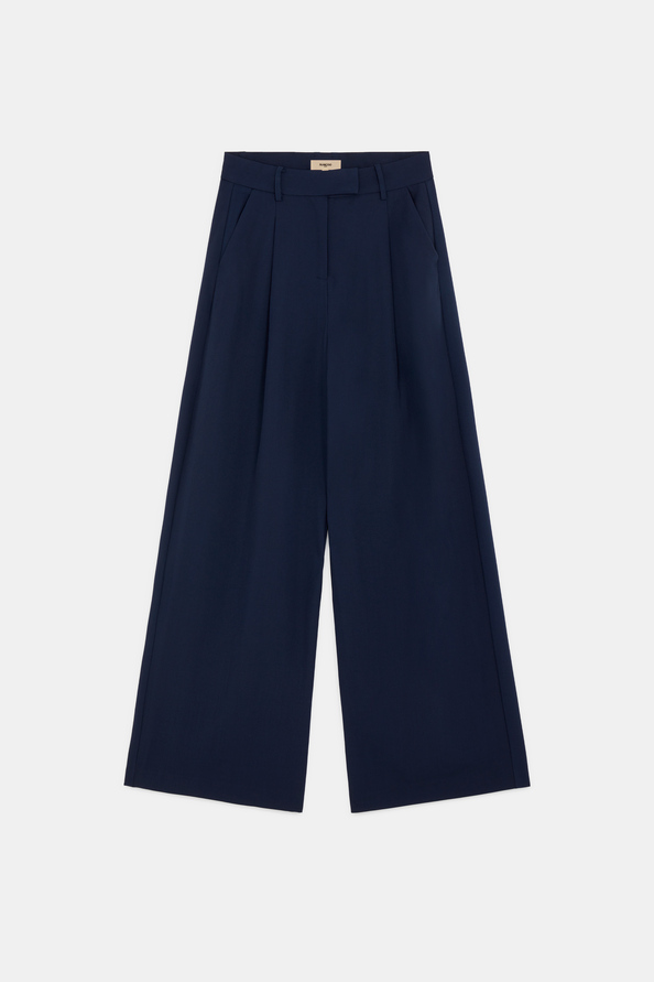 Japon Wide-leg pleated pants