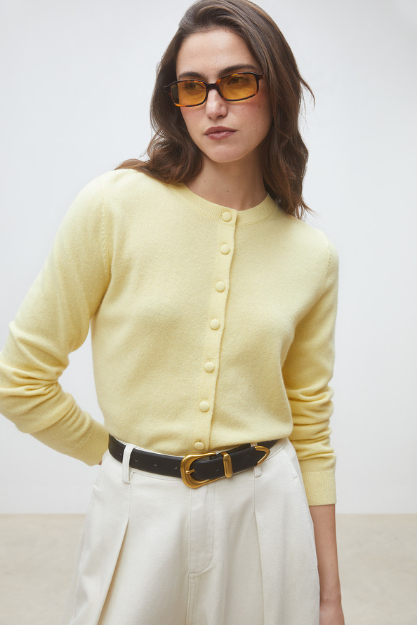 Geski Buttoned plain cardigan