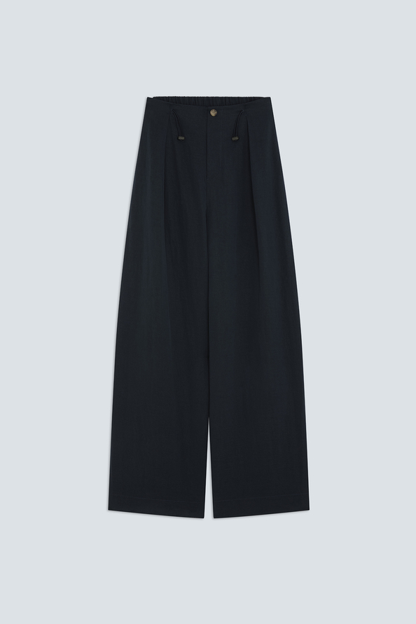 Jio Midnight blue wide-leg pants