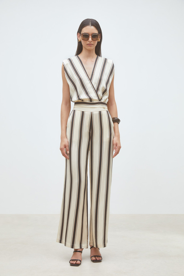 Jerry Flowing striped pants