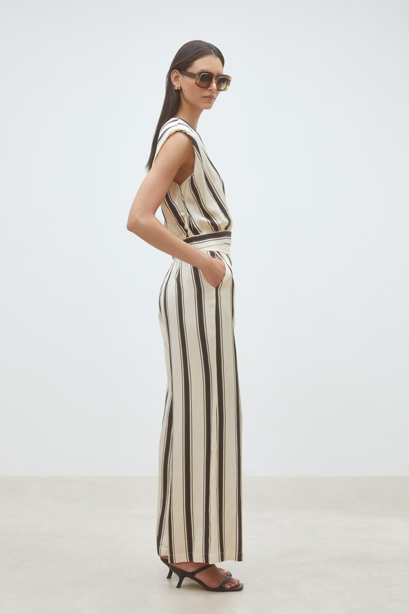 Jerry Flowing striped pants
