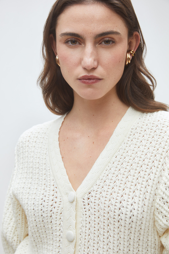 Galama Fancy knit cardigan