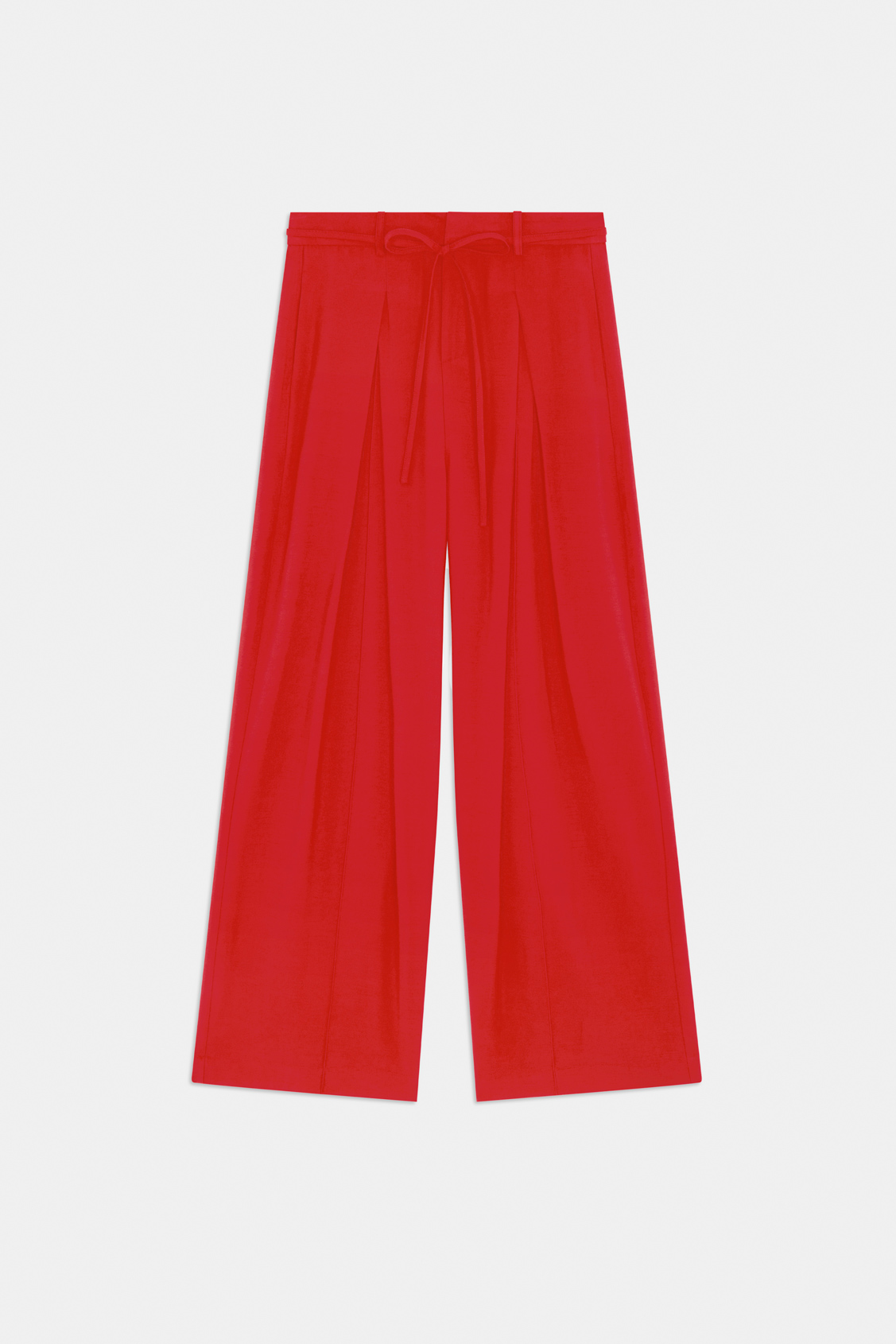 Julio Geranium wide-leg darted pants GERANIUM