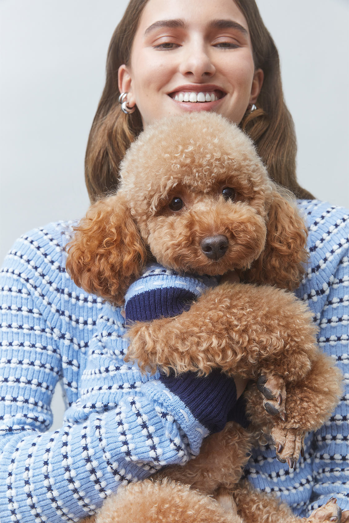 ARTY Fancy dog jumper SKY BLUE