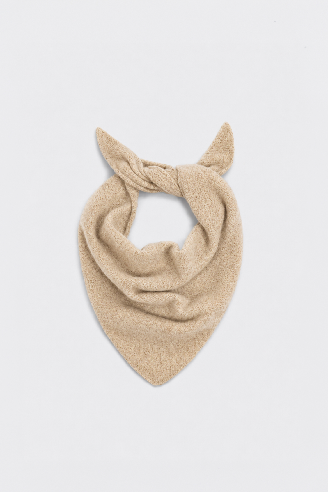 ARMINI Beige tie scarf BEIGE