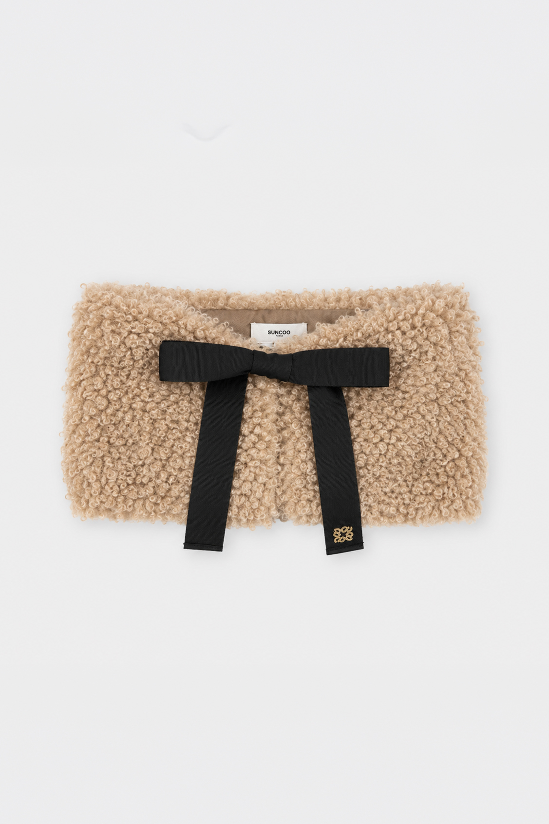 ARISTID Beige wrap-around scarf BEIGE