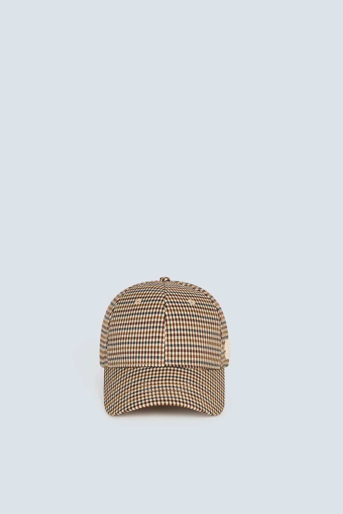 ALYSAN Checked cap CREAM