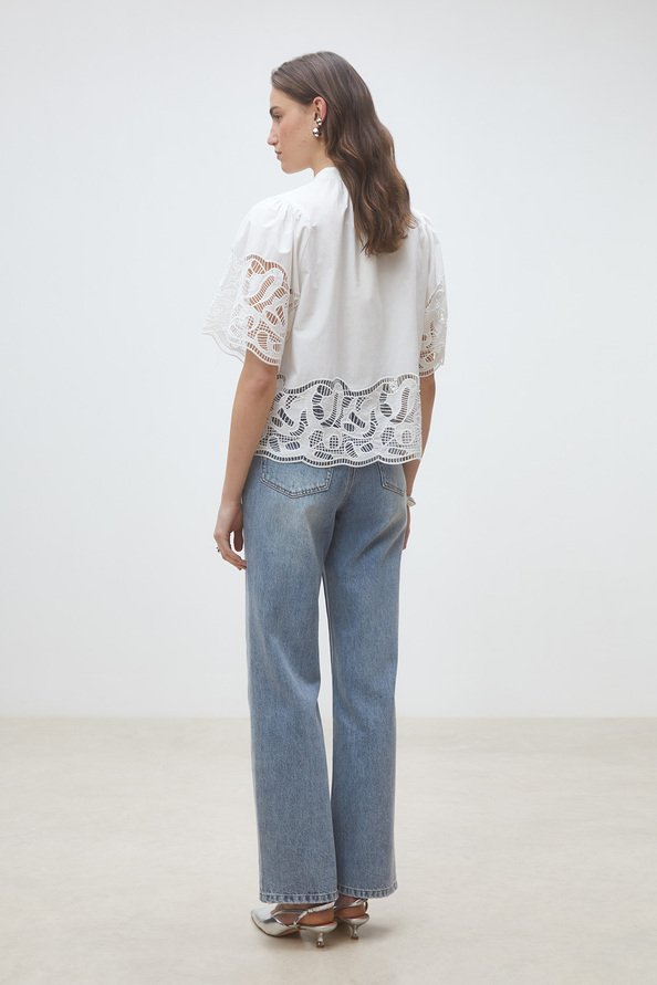 Linda Poplin blouse