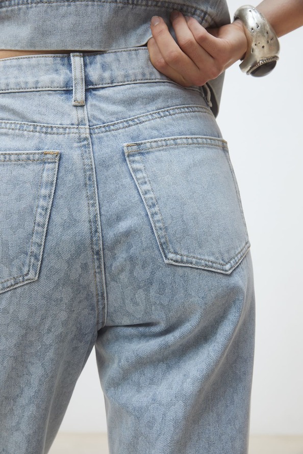 Ritchy Leopard print jeans