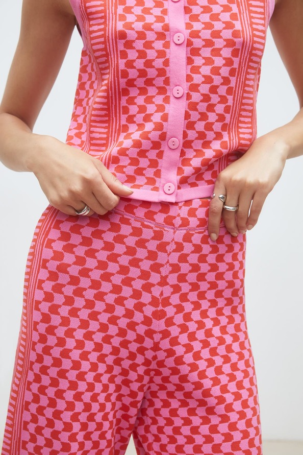 Jonas Jacquard knit pants