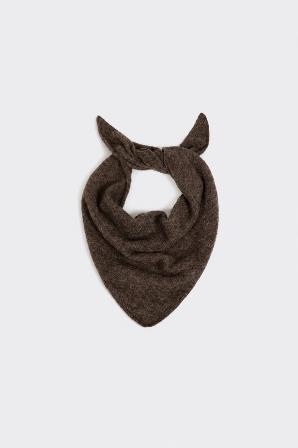AVRAEL Coffee tie scarf