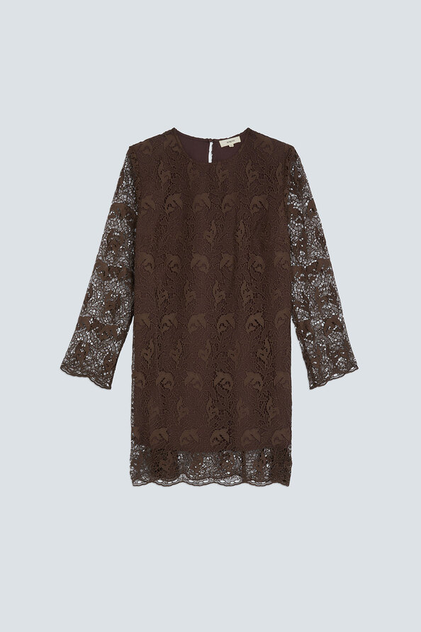 CHILL Short guipure dress