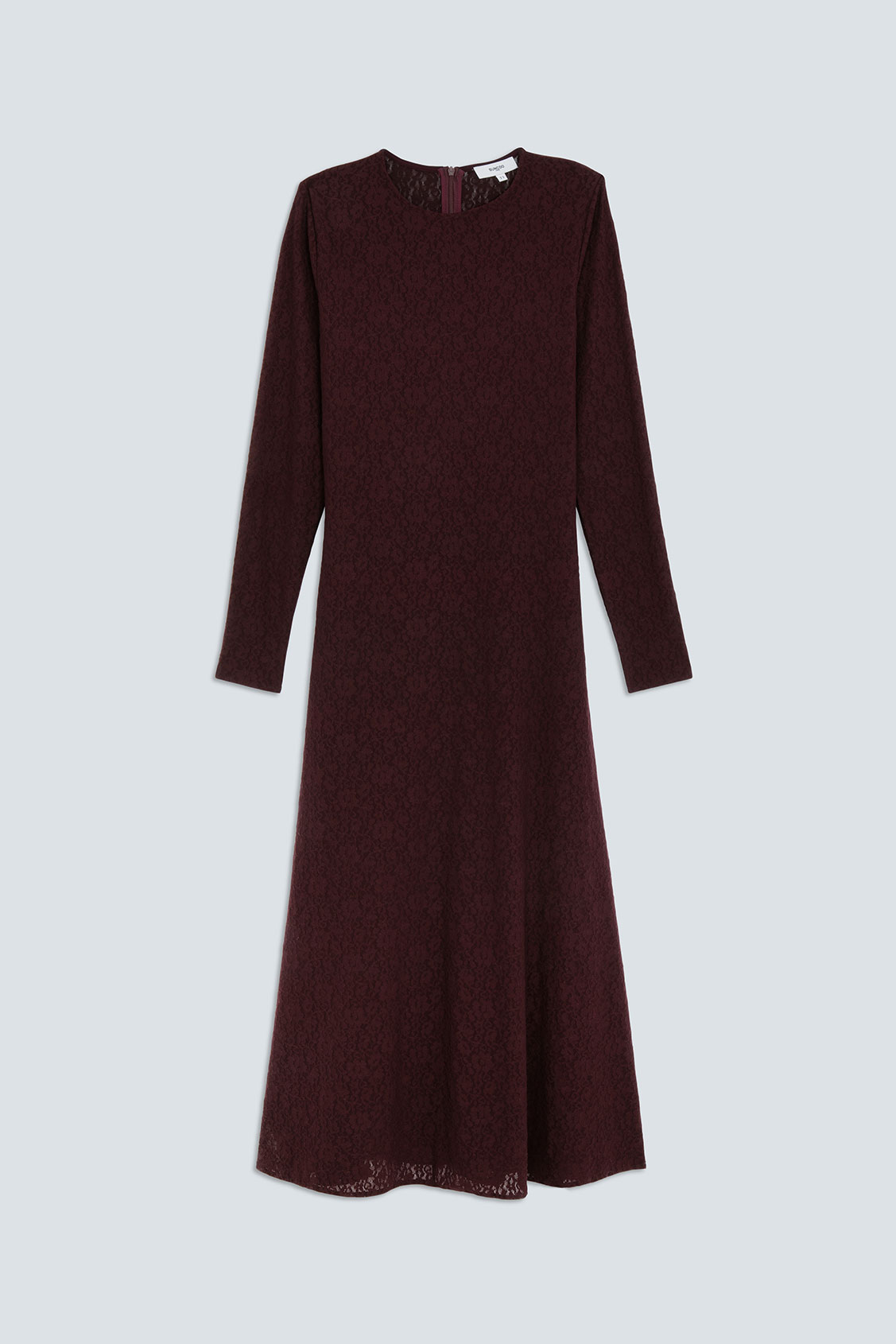 CALIXT Lace midi dress Plum
