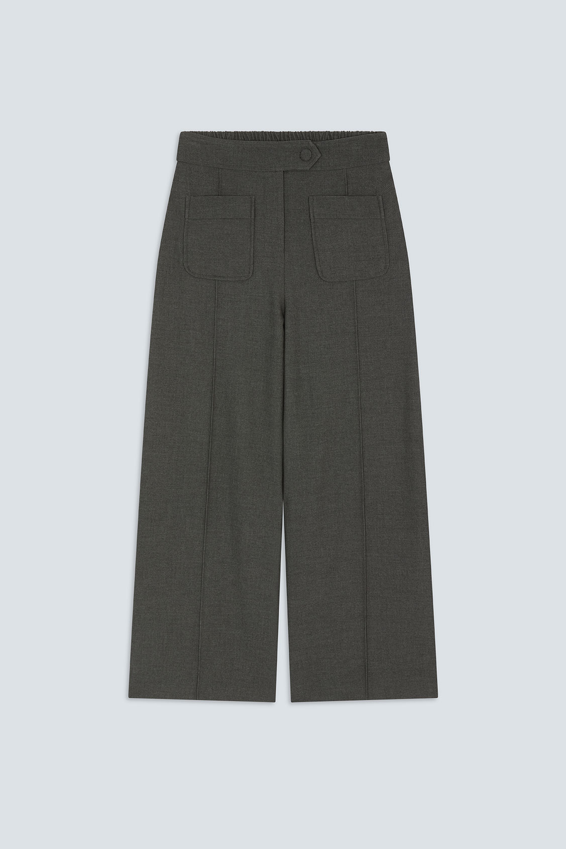 JERRY Carbon wide-leg pants Carbon