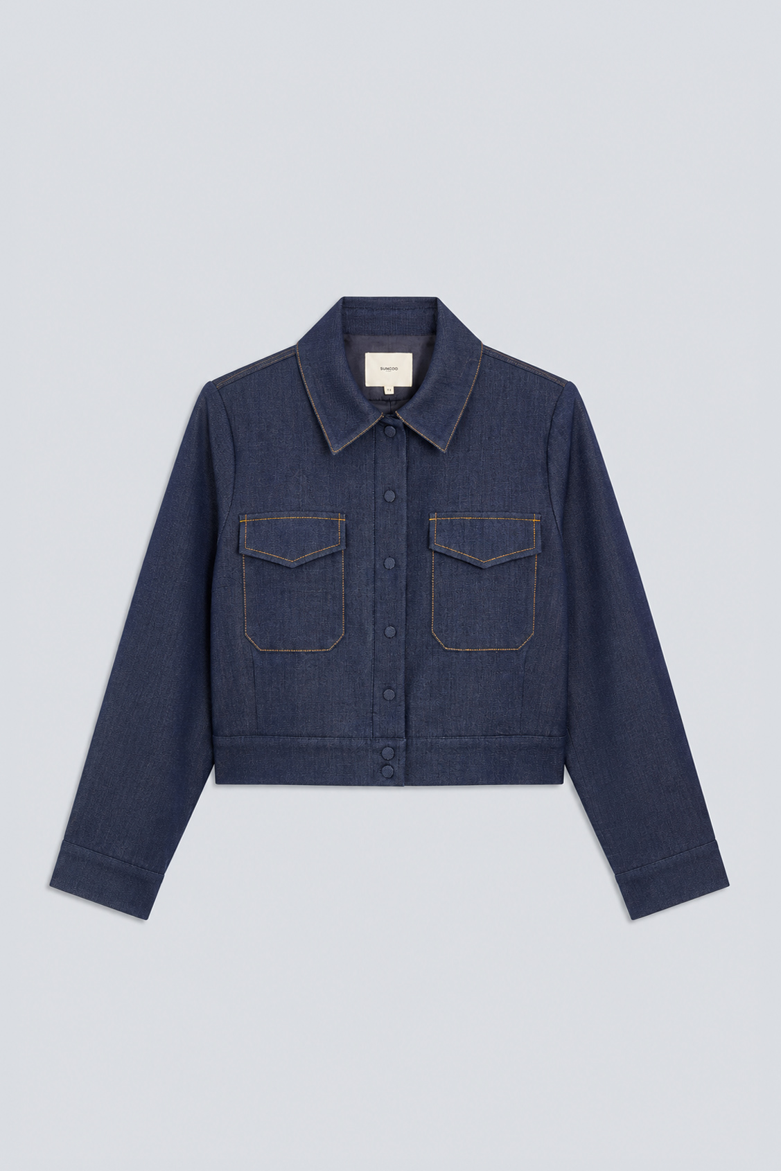LULLABY Short denim jacket ARMY