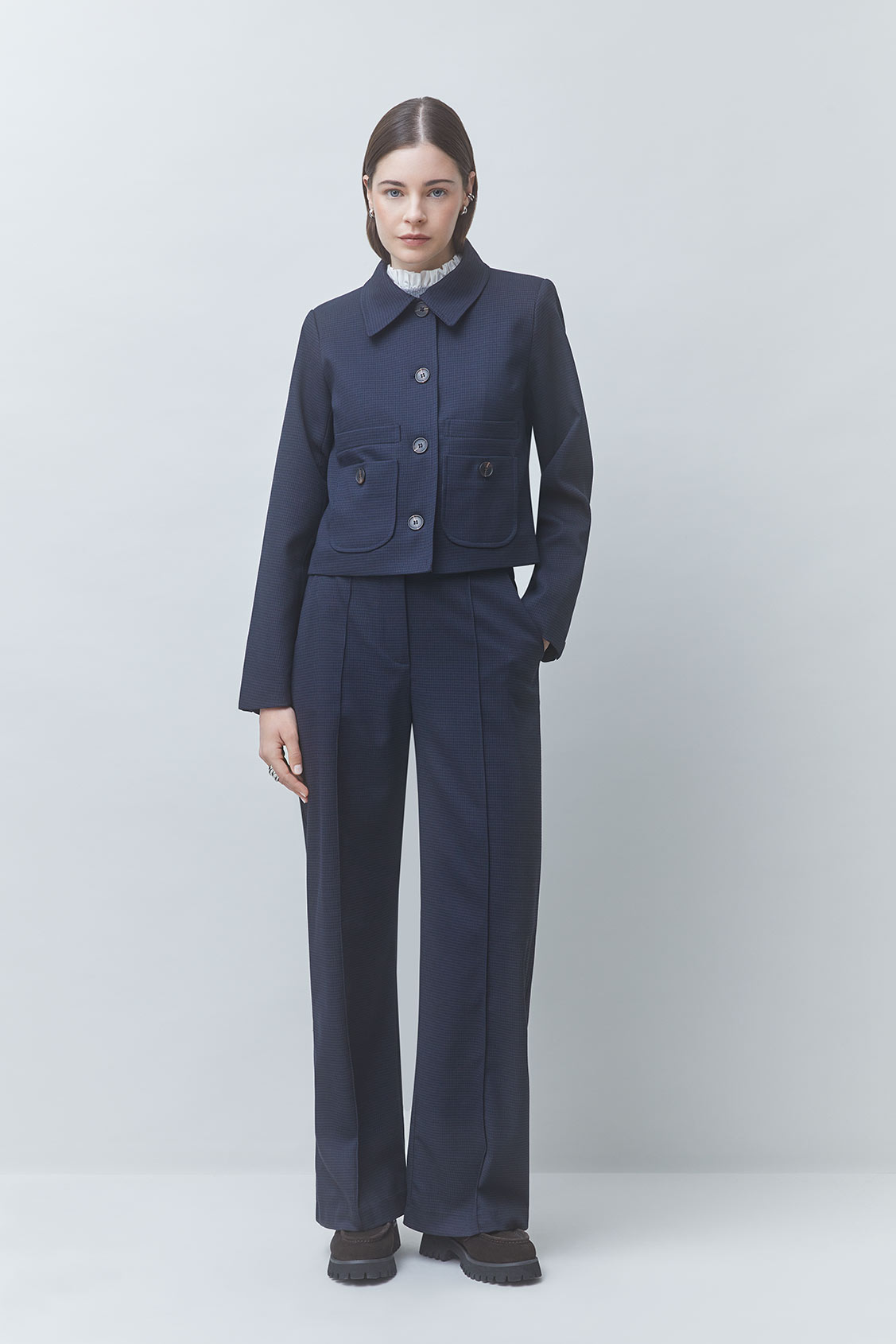 DEXTER Midnight blue short jacket DEEP BLUE