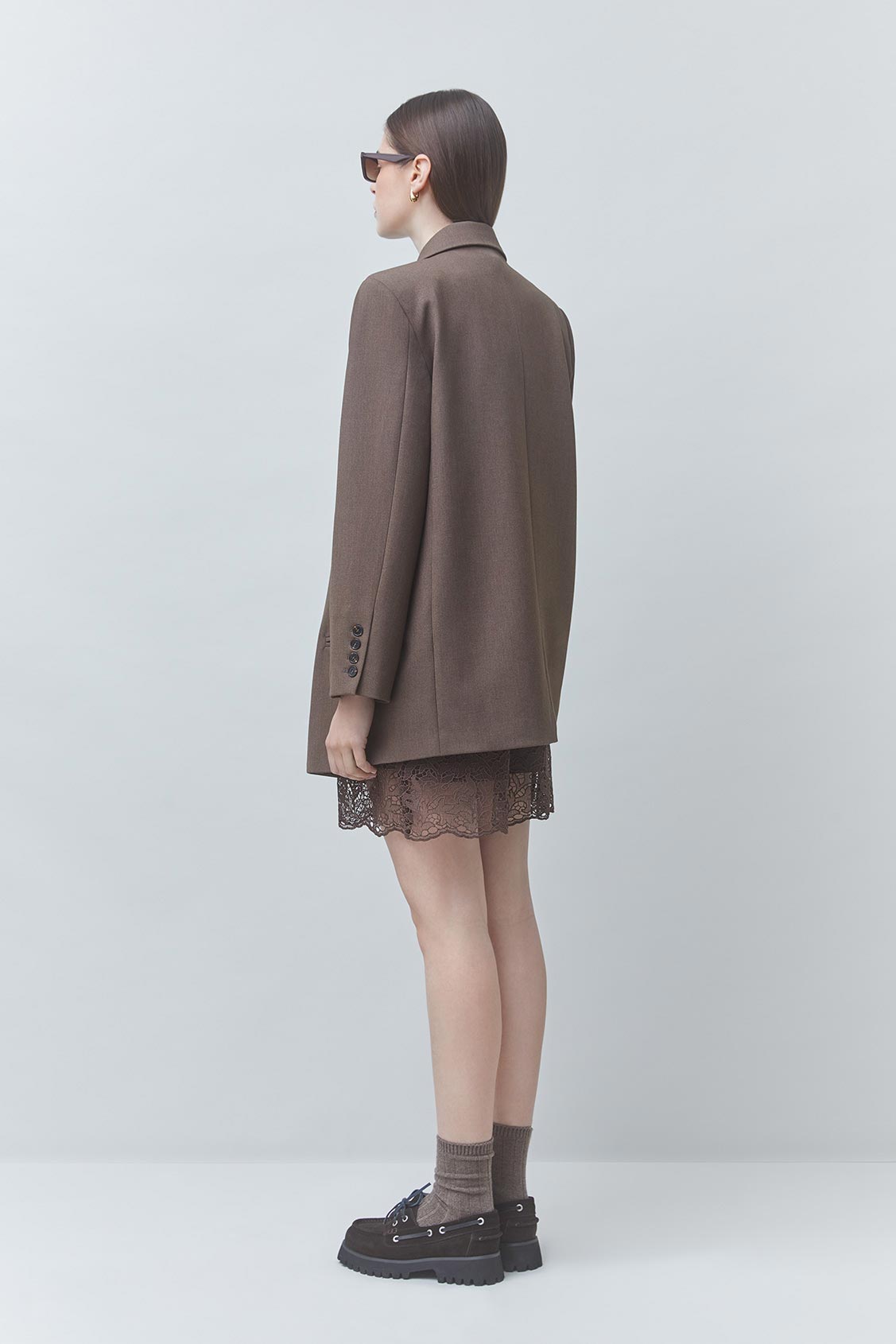 DUKE Oversized blazer TAUPE