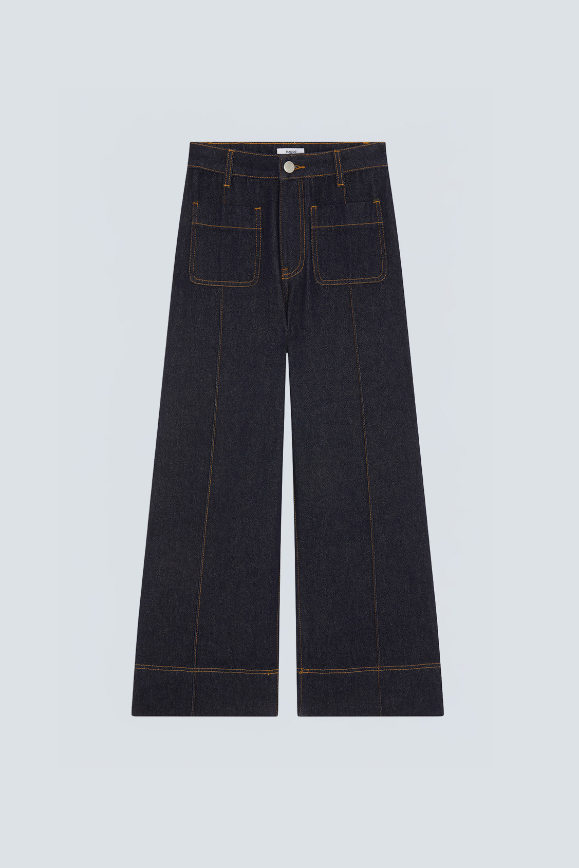 RICK Wide-leg jeans with the pocket details ARMY