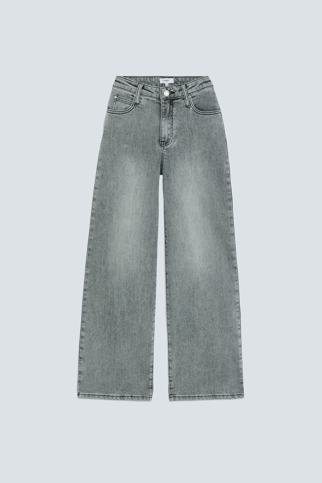 READY Straight grey jeans LIGHT GREY