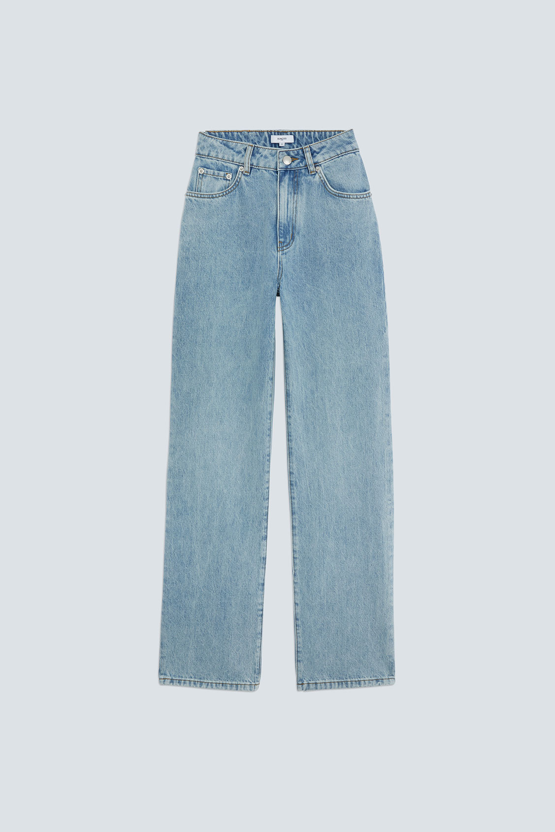 ROCKY Light blue straight jeans Light jeans