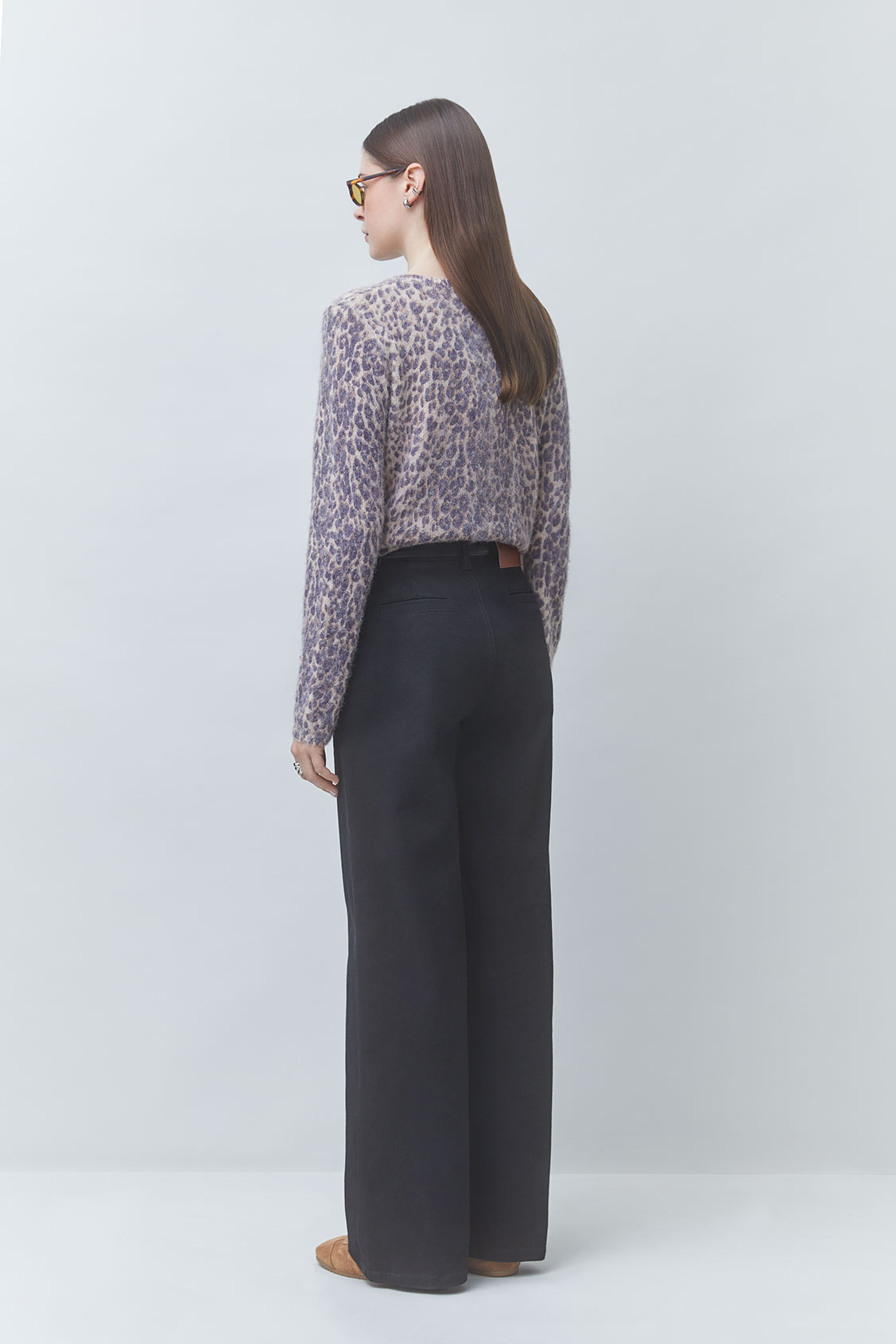 RINGO Black jeans with pocket details BLACK