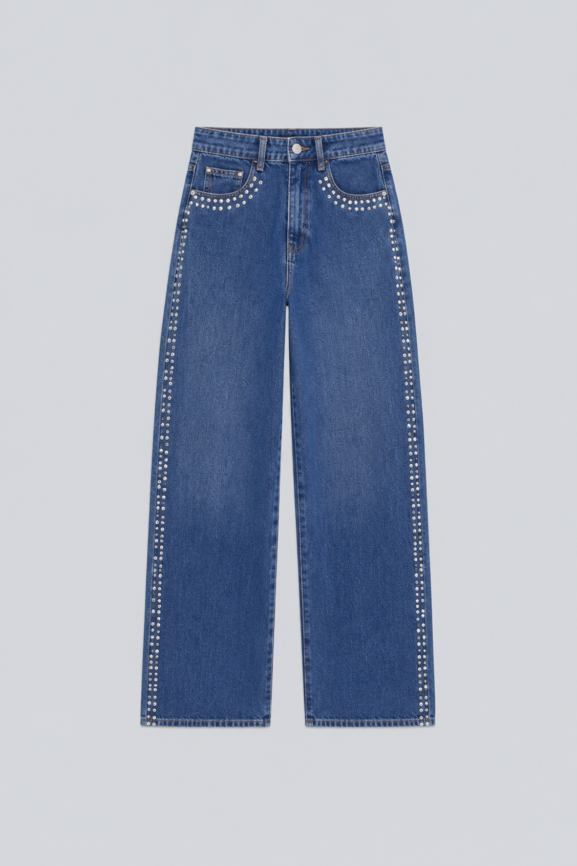 ROLLING Fancy sequinned jeans BLUE JEANS