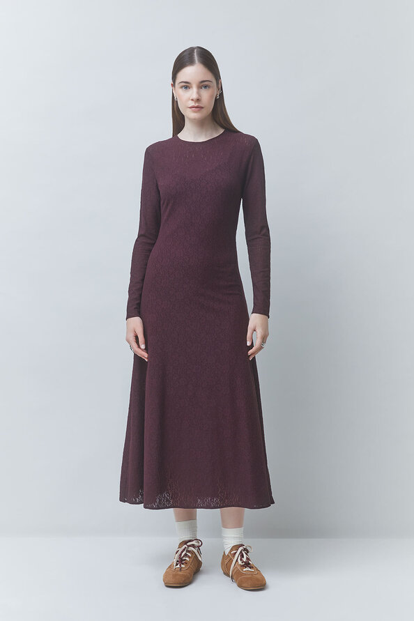 CALIXT Lace midi dress