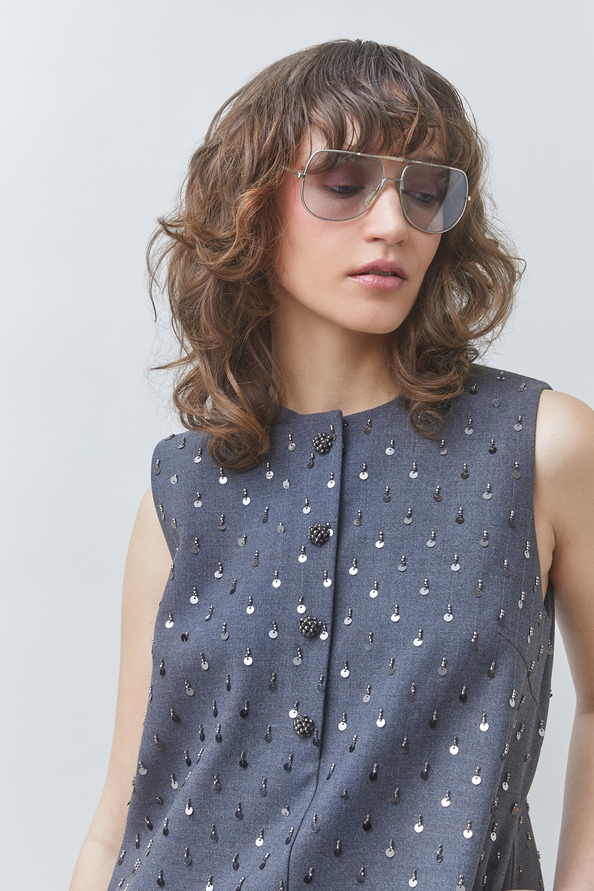 CUTE Fancy sleeveless mini dress