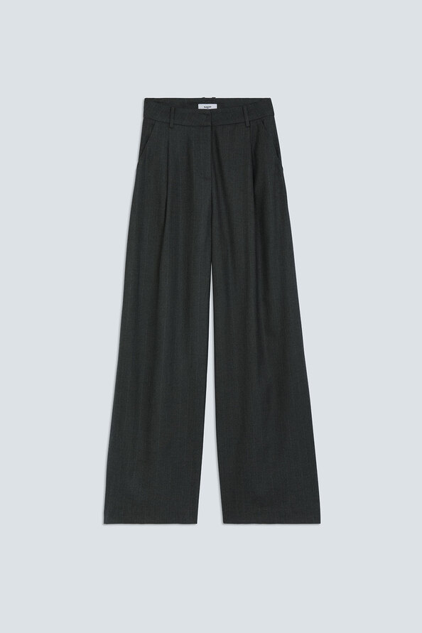 JAYCE Striped darted pants