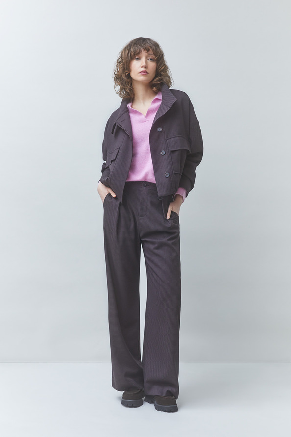 JET Choco pleated pants