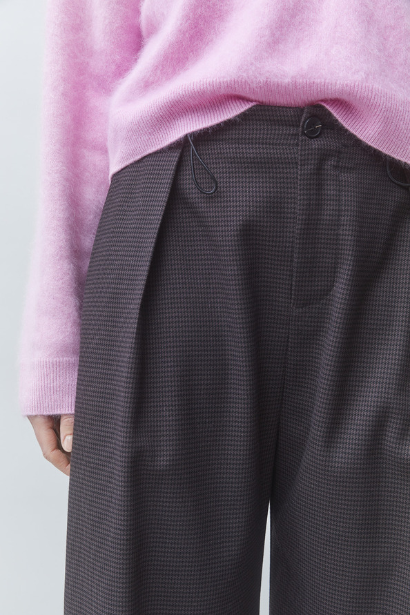 JET Choco pleated pants