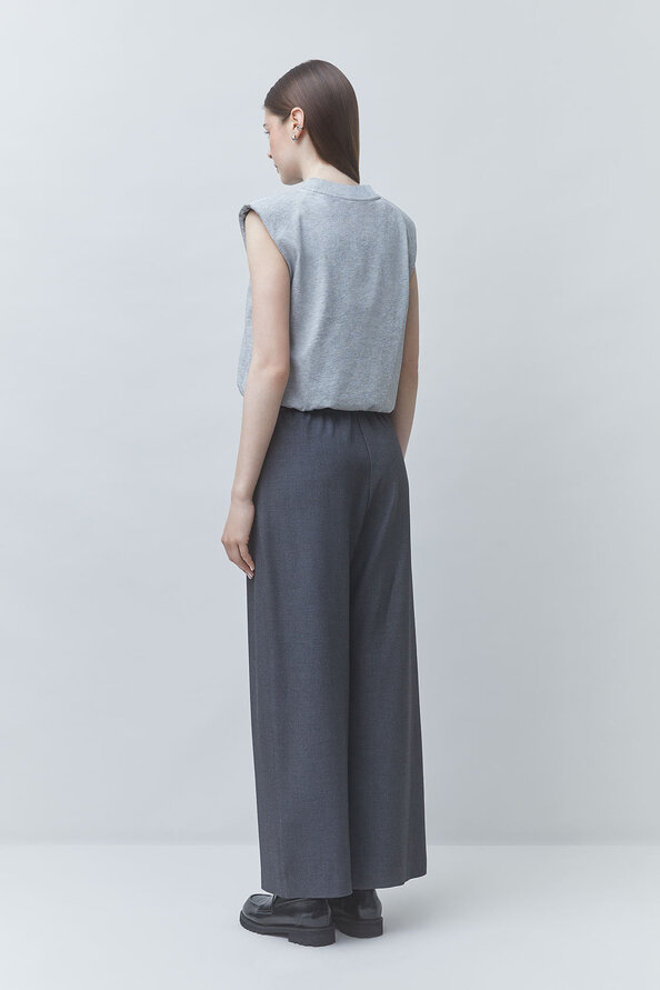 JERRY Carbon wide-leg pants