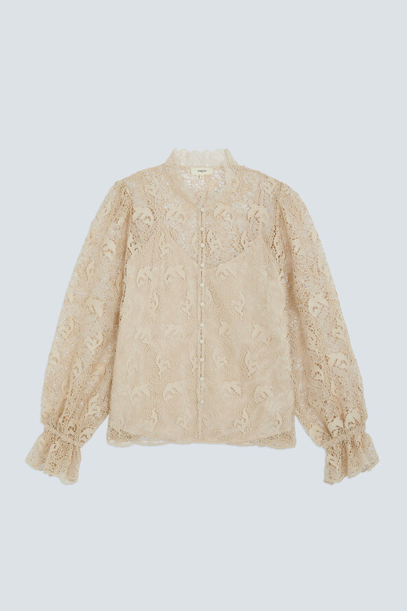 LOOK Guipure blouse