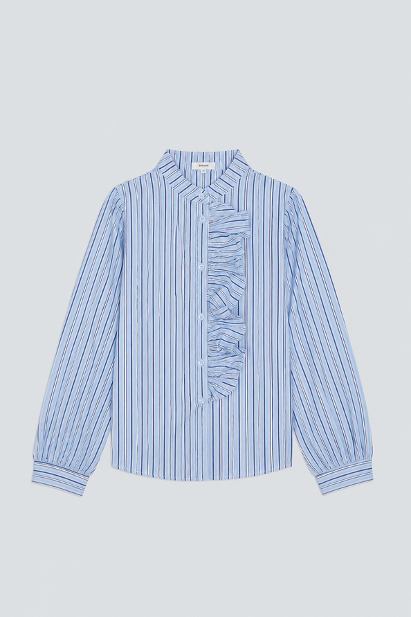 LOLLI Flowy striped shirt