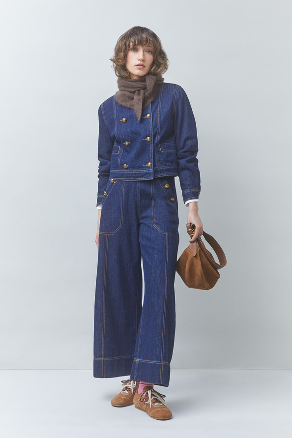 DAKOTA Short denim jacket
