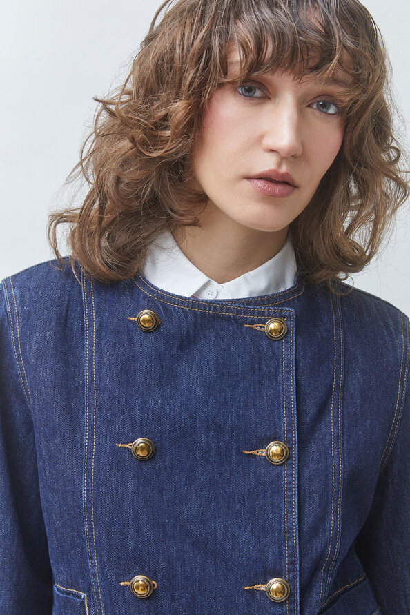 DAKOTA Short denim jacket