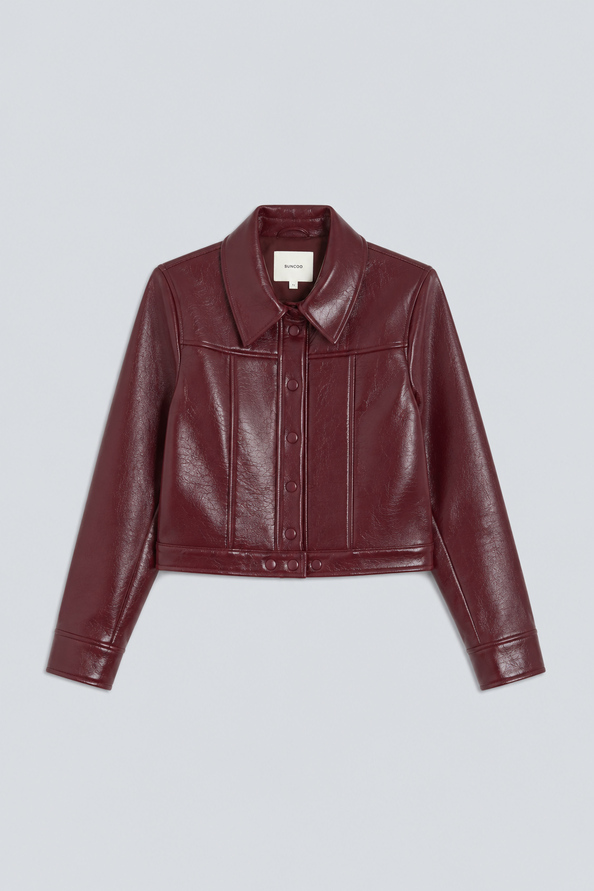 DOUG Short vinyl jacket