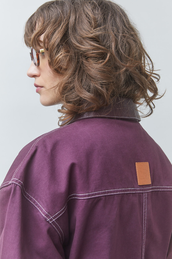 DALI Denim zip-up jacket