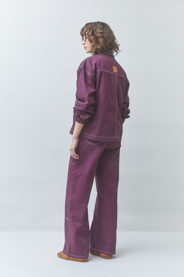 DALI Denim zip-up jacket