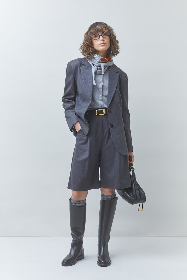 DWEN Striped blazer