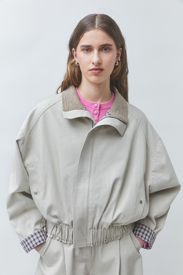 DAZZLE Oversized short jacket