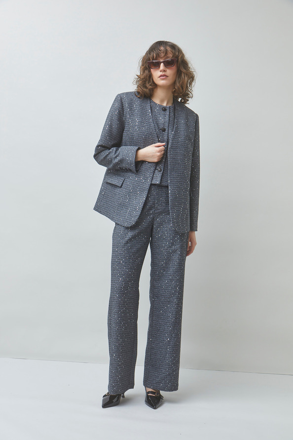 DELIGHT Fancy sequinned blazer