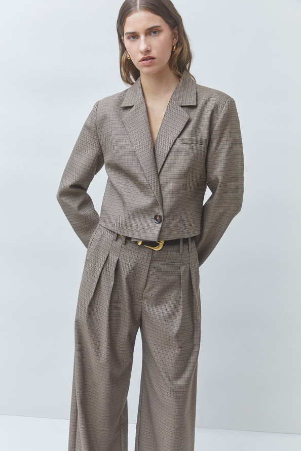 DUDE Blazer short wrap dress
