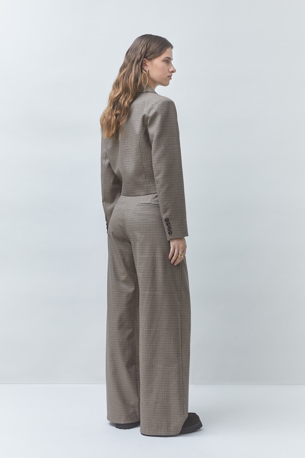 DUDE Blazer short wrap dress