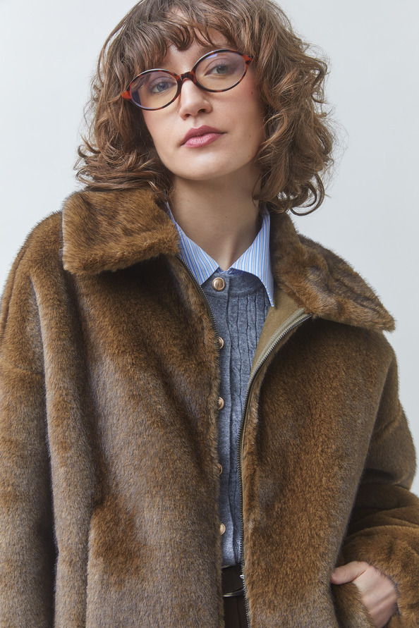 DARLING Faux fur coat